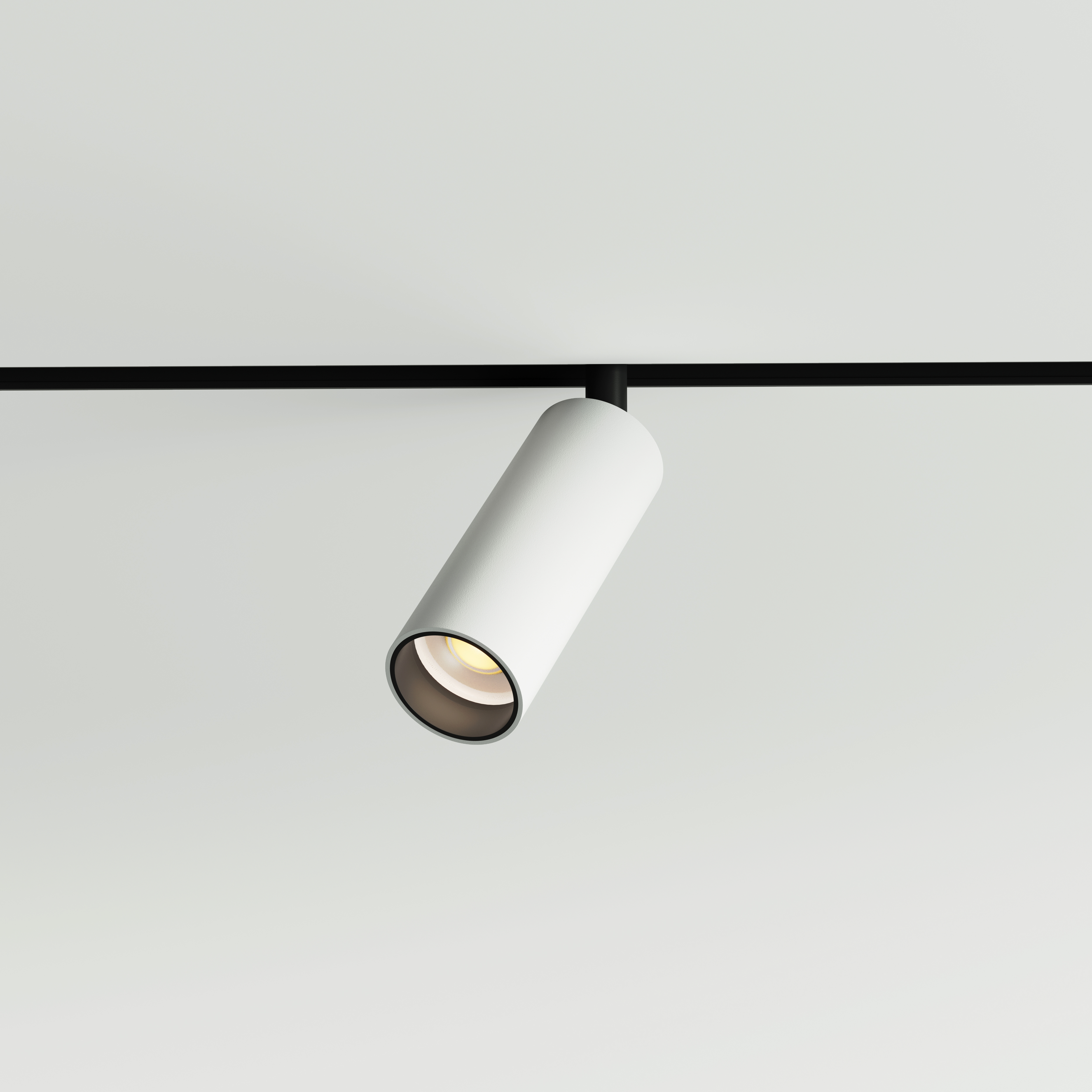 Трековий магнітний світильник TUBE 34mm, 8W 640Lm,Білий