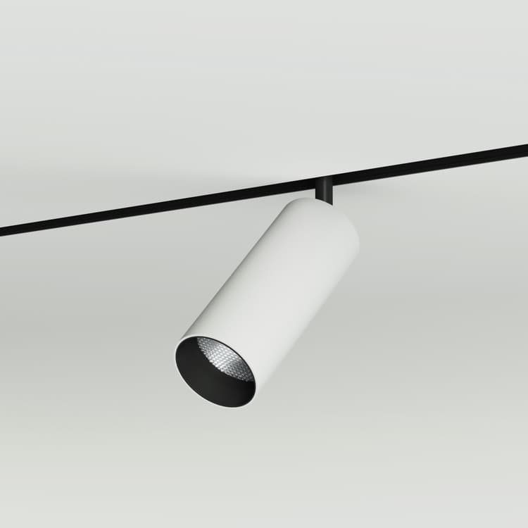 Трековий магнітний світильник TUBE 40mm, 12W 960Lm, Білий 