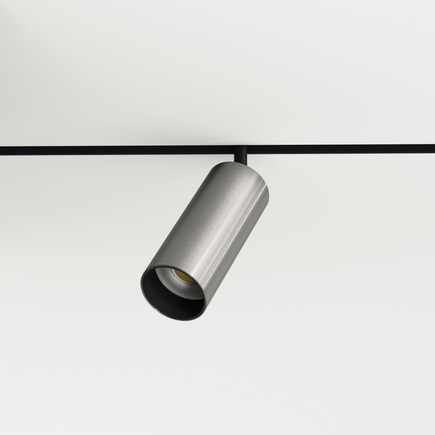 TUBE 40 — Brushed Aluminium