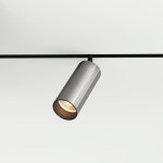Lumineka TUBE 40 — трековий світильник 48V, Brushed Aluminium, вид 3/4